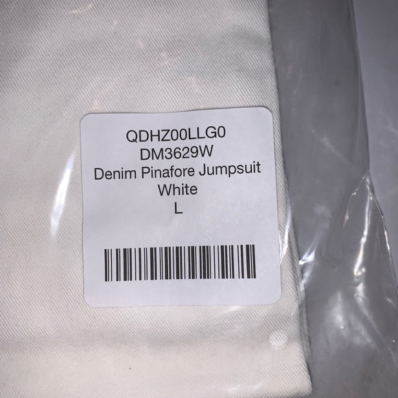 American Apparel White Overalls/Jumpsuit - Picture 3 of 6